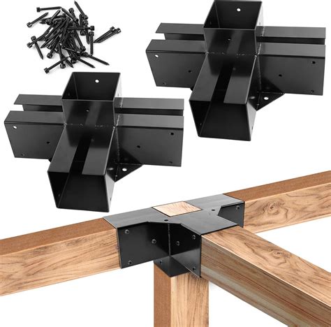 pergola metal bracket kits|pergola bracket kits 4x4.